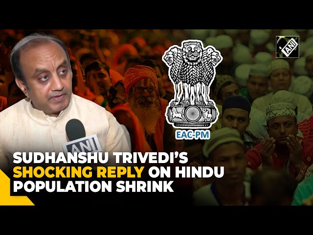 BJP’s Sudhanshu Trivedi’s clear-cut reply to reports of growing Muslim population in India