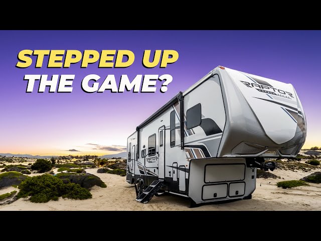 Did they step up the Toy Hauling Game? 2024 Raptor Carbon Series 360 | RV Review