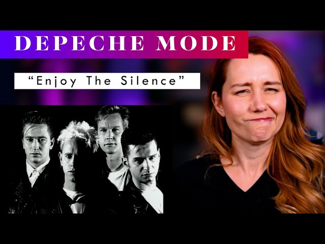 First Time Hearing Depeche Mode! Vocal ANALYSIS of "Enjoy The Silence"