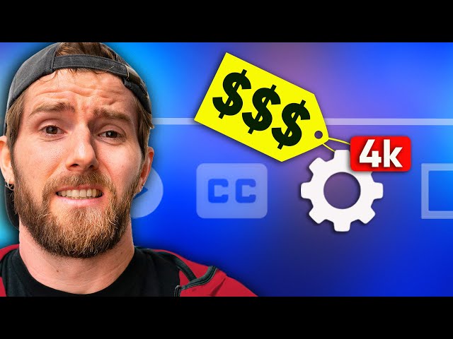 YouTube SHOULD charge for 4K. Hear me out.