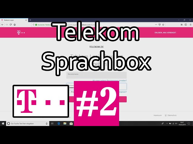 Telekom Kunden- und Telefoniecenter Folge 2 - Die Sprachbox