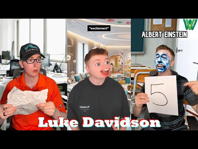 *1 HOUR* Luke Davidson TikTok 2024 | Funny Luke Davidson TikTok Compilation 2024