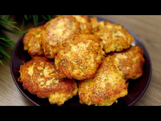 A very simple and delicious recipe for juicy chicken cutlets. Quick for dinner!