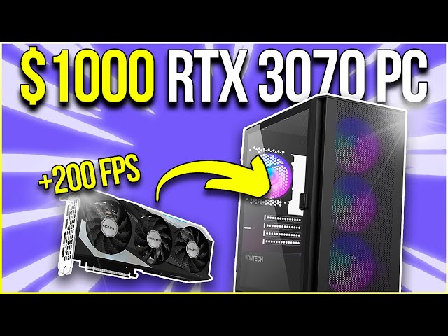 Best $1000 RTX 3070 Gaming PC Build in 2022 - November 🖥