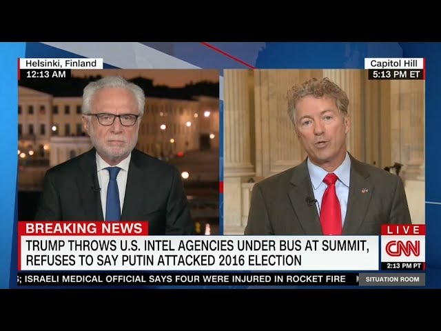 Sen. Rand Paul Calls Out Trump Derangement Syndrome on CNN
