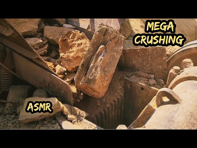 Amazing Quarry Primary Rock Crushing | Satisfying Stone Crushing | Rock Crusher | Jaw Crusher
