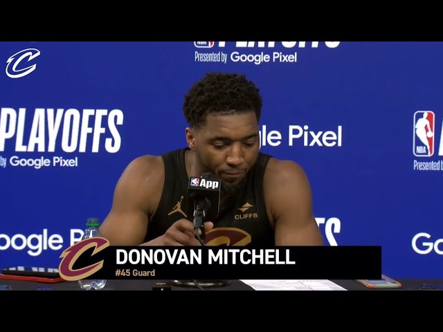 Donovan Mitchell recaps Cleveland Cavaliers comeback over Orlando Magic in Game 7 press conference