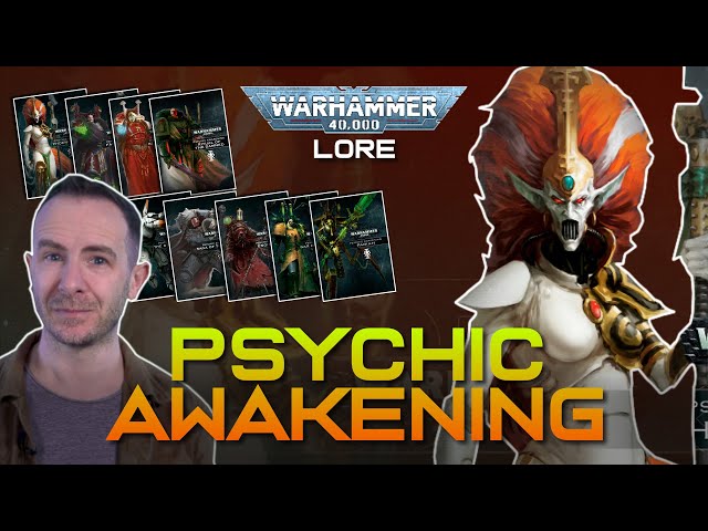 PSYCHIC AWAKENING: All Nine Books in 25 mins! Warhammer 40k Lore