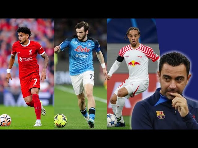 Xavi Simon's, Kvatshkelia & Luis Diaz, Who should Barcelona sign