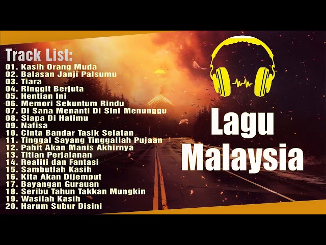 Lagu Malaysia Full Album Terbaik 90an - Lagu Malaysia Pengantar Tidur - Kasih Orang Muda, Tiara