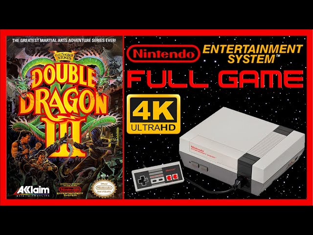 Double Dragon III: The Sacred Stones [NES] - Full Game Walkthrough / Longplay (4K60ᶠᵖˢ)