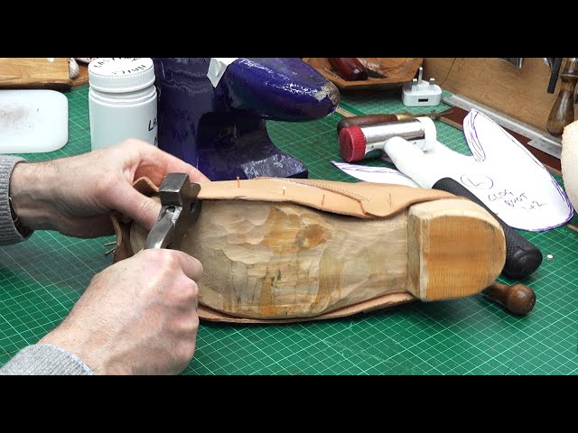 Clogs 9   Making Boot Clogs, The Uppers (4K)