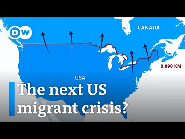 Why the closing of the US-Canada border plunges migrants into despair | DW News