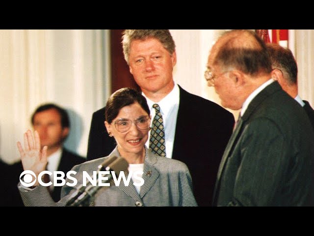From the archives: Ruth Bader Ginsburg sworn in as Supreme Court justice