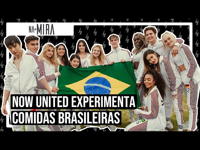 Qual é a comida brasileira favorita do Now United? | Na Mira