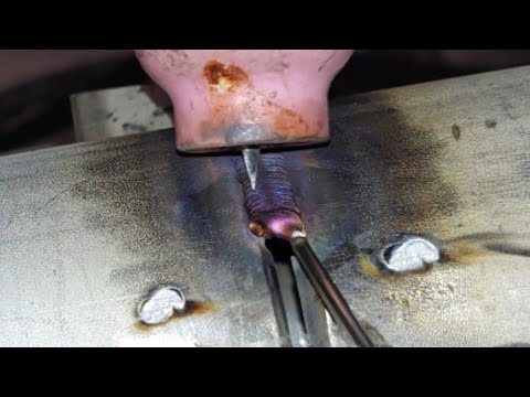 Tig welding root pass