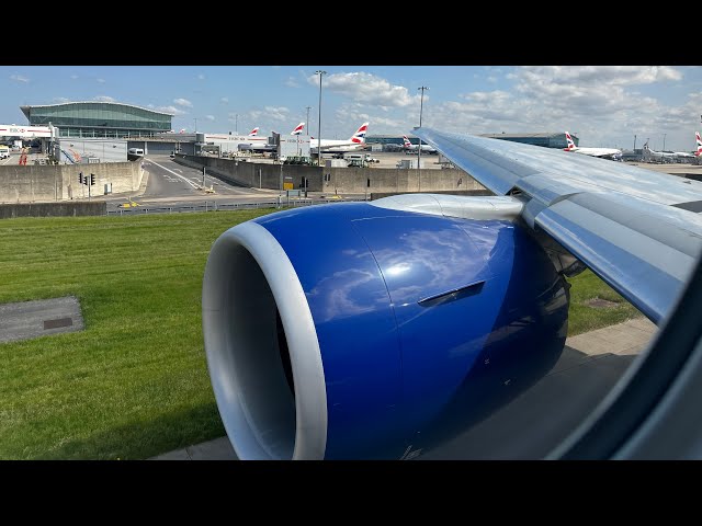 British Airways B777-300ER | VOLUME UP | Takeoff from London Heathrow