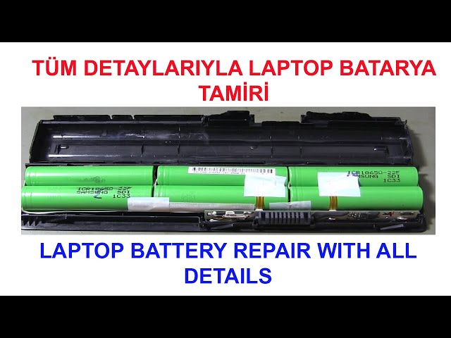 REPAIR LAPTOP BATTERY AT HOME. || LAPTOP BATTERY REPAIR WITH ALL DETAILS.