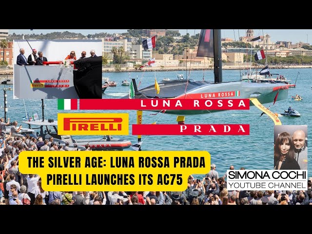 Luna Rossa Prada Pirelli Unveils AC75: Italy's America's Cup Challenger - A Masterpiece at sea