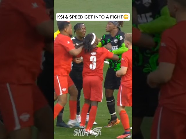 KSI & SPEED GET INTO A FIGHT😳
