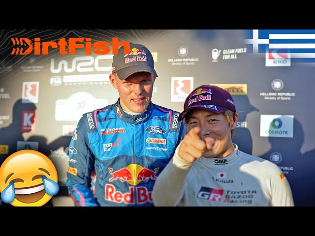 🤣 WRC Bloopers & Funny moments from Acropolis Rally Greece 2023