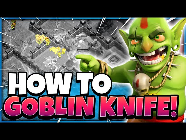 How to Goblin Knife at TH9 in 2021 | Easy Dark Elixir Farm Army in Clash of Clans