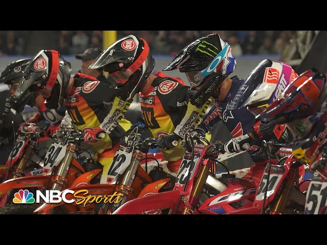 SuperMotocross kicks off with Supercross Round 1 from Anaheim | Motorsports on NBC