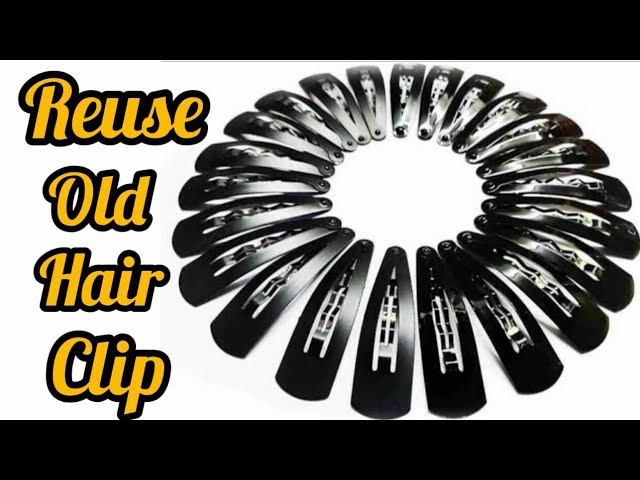 Waste Hairclip Reuse Ideas | Best Out Of Waste Idea | Diy Hairclip Craft | How To Decor Old Hairclip