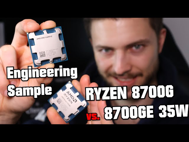 Unveröffentlichte CPU! 😈🔥 RYZEN 8700G vs. 8700GE 35W TDP APU mit Radeon 780M! AMD Engineering Sample