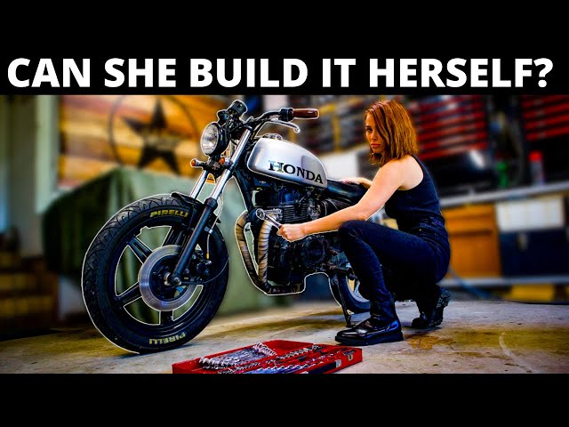 ★ SHE WANT'S A CAFE RACER ON A BUDGET!!!