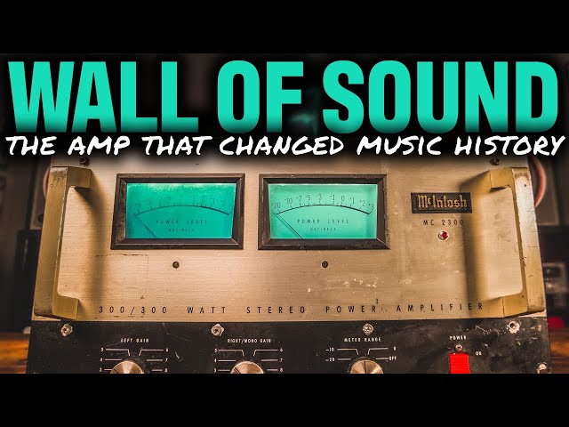 MOST FAMOUS AMP in Rock History! 300 Watts, McIntosh, Grateful Dead & The Wall of Sound