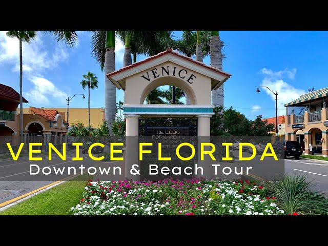 Venice Florida - Downtown and Beach Tour