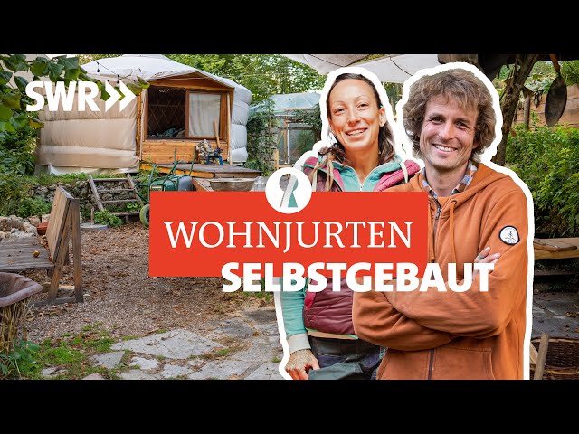 Living close to nature in self-made yurts | SWR Room Tour