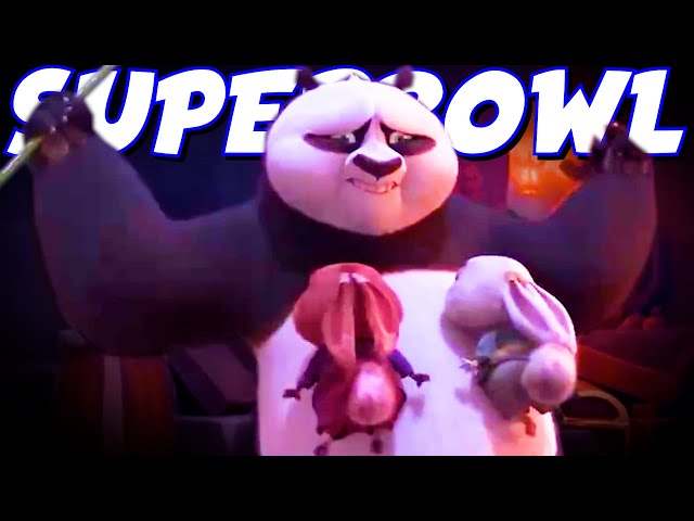 So.. Kung Fu Panda 4 Got a Superbowl Commercial...