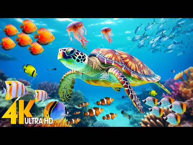 [NEW] 11HRS Stunning 4K Underwater Wonders - Relaxing Music-Coral Reefs, Fish & Colorful Sea Life #1