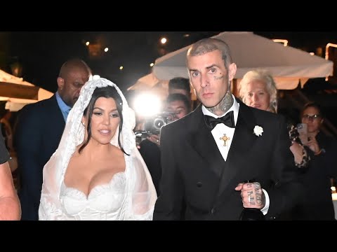 Kourtney Kardashian and Travis Barker’s Stunning Italian Wedding