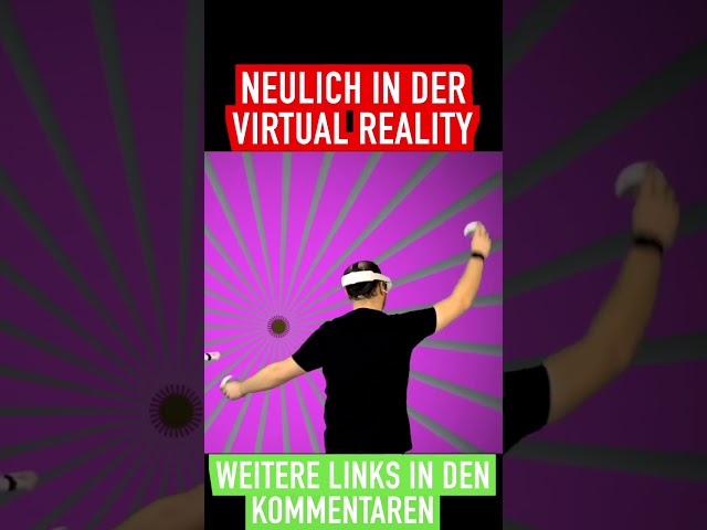 🕺Tanzen in der VIRTUAL REALITY - #shorts #outtakes #funny