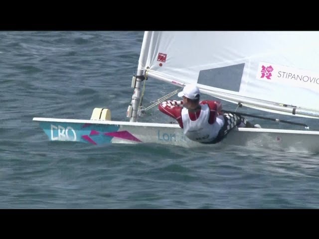 Tom Slingsby (AUS) Wins Men's Laser Sailing Gold - London 2012 Olympics