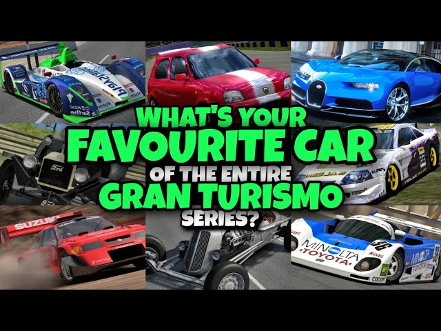 What's Your Favourite Car From The GRAN TURISMO Series? | GT Community Discussion | Part 1