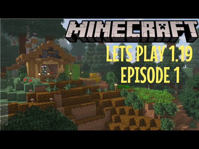 IS THIS THE BEST START EVER??? - 1.19 MINECRAFT LET'S PLAY EPISODE 1