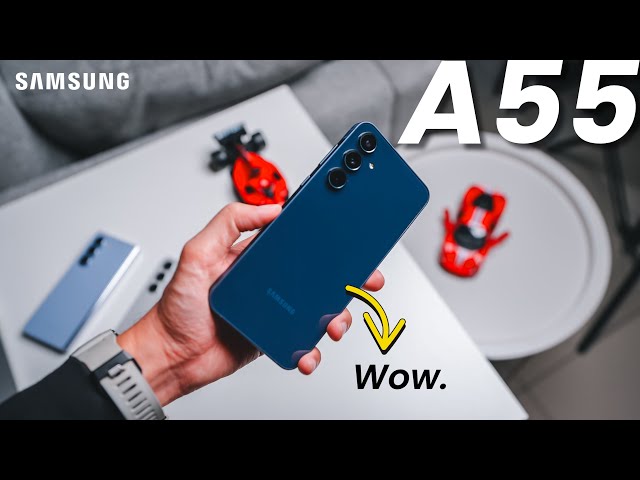 Samsung Galaxy A55 5G: Their MOST Premium Mid-Ranger Yet! | Navy Blue🔥