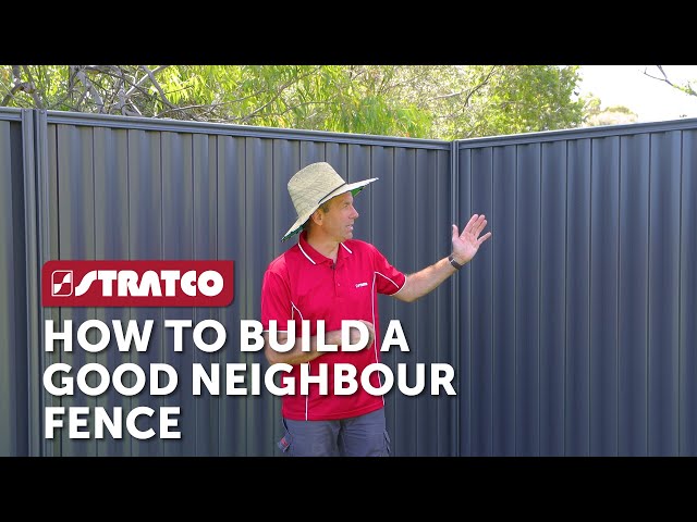 Stratco | How To Build a Stratco Good Neighbour Fence