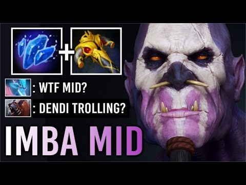 If Dendi 1st PICK Doctor, You know he will not buy ward! Top Rank Mid WD Shard is OP Dota 2