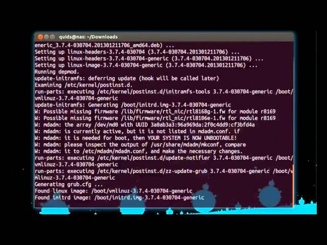 Upgrading Linux Kernel in Ubuntu Server