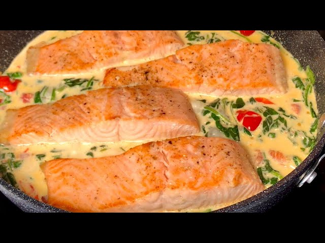 I've never eaten such delicious fish - tender salmon that melts in your mouth! Recipe # 98
