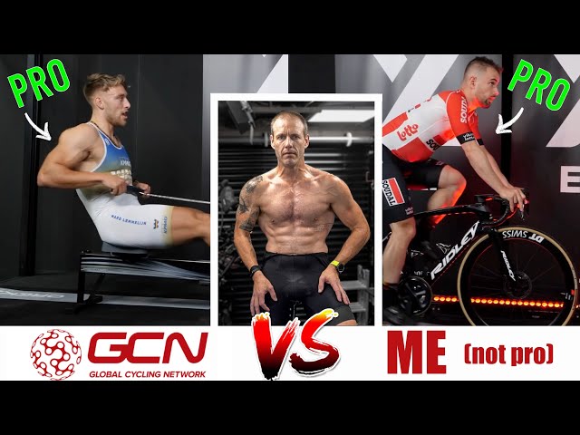 Just how fast is a PRO Cyclist and PRO Rower and GCN Presenter?