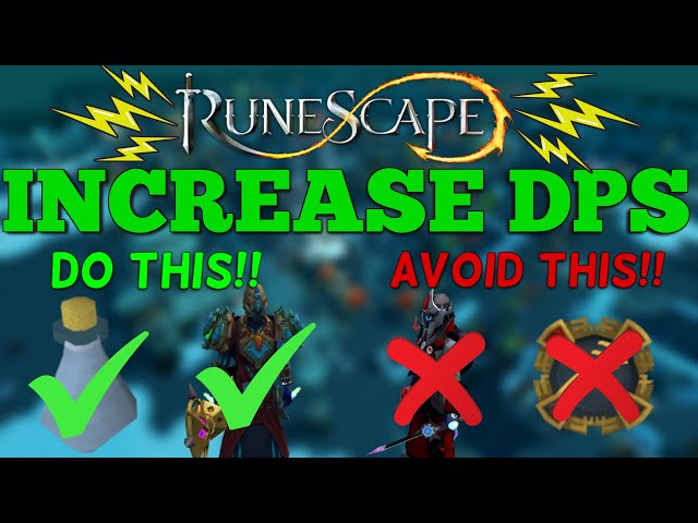 Why Your DPS Sucks on Runescape 3 & How To Fix It!