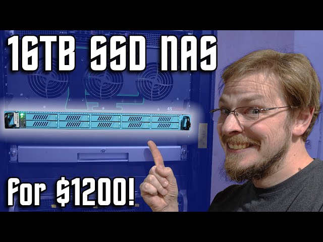 16TB SSD NAS For Under $1200!