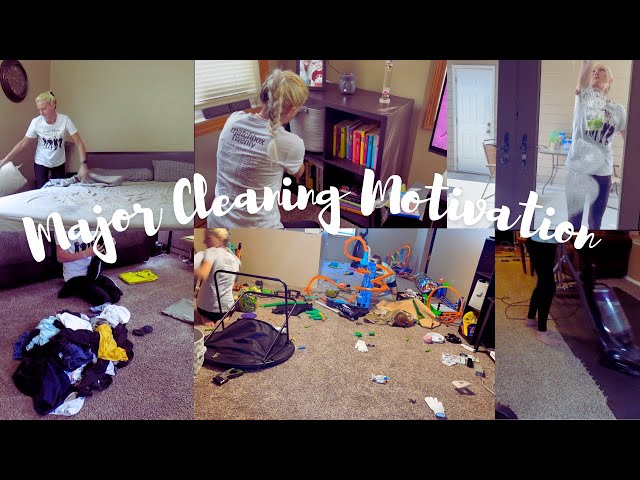 WHOLE HOUSE CLEAN WITH ME | MAJOR CLEANING MOTIVATION!