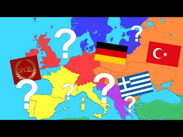 L'origine des noms des pays d'Europe
